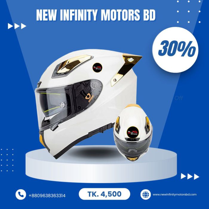 Infinity Helmet White